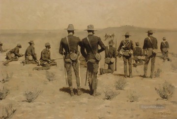 ejército por Remington oeste américa indiana Pinturas al óleo